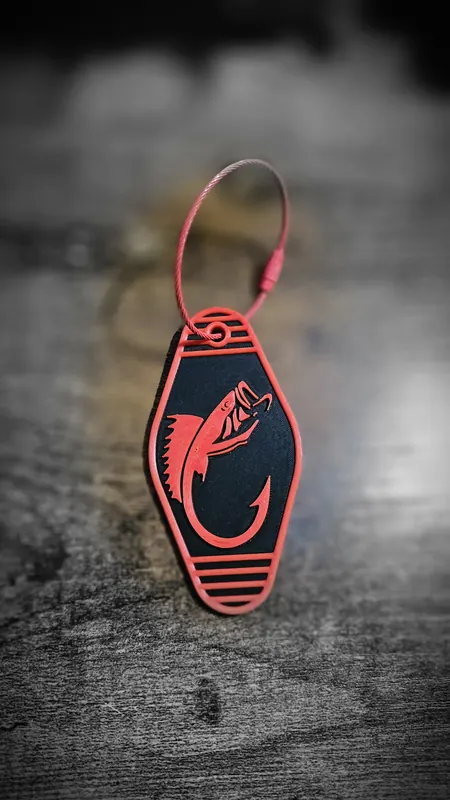 Custom Keychain - Personalized 3D printed keychain